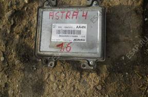 БЛОК УПРАВЛЕНИЯ   OPEL ASTRA IV 4 J 1.6 16V