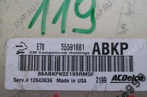 БЛОК УПРАВЛЕНИЯ OPEL ASTRA J 12643636 ABKP 55591681