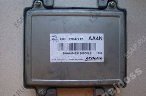 БЛОК УПРАВЛЕНИЯ OPEL ASTRA J 1.4 A14XER 12647212 AA4N