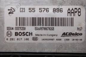 БЛОК УПРАВЛЕНИЯ OPEL ASTRA J 2.0CDTI 0281017106 55576896