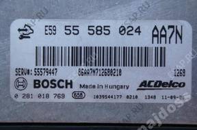 БЛОК УПРАВЛЕНИЯ OPEL ASTRA J 2.0CDTI 0281018769 55585024