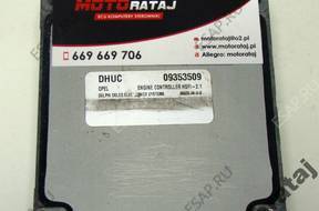БЛОК УПРАВЛЕНИЯ OPEL ASTRA Z16SE HSFI-2.1 09353509 DHUC