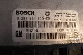 БЛОК УПРАВЛЕНИЯ OPEL BOSCH 02800670