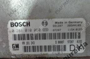 БЛОК УПРАВЛЕНИЯ OPEL   BOSCH 0281010050