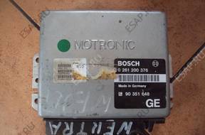 БЛОК УПРАВЛЕНИЯ OPEL CALIBRA 0261200376 GM90351648 -BOSCH