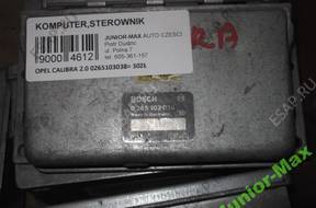 БЛОК УПРАВЛЕНИЯ  , OPEL CALIBRA 0265103038