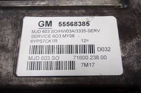 БЛОК УПРАВЛЕНИЯ OPEL COMBO 55568385 mjd603.s0