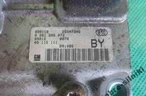 БЛОК УПРАВЛЕНИЯ   OPEL CORSA 1.0 0261206072 BY