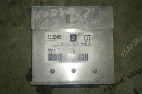БЛОК УПРАВЛЕНИЯ Opel Corsa 1.2 8v 16163409QT delco