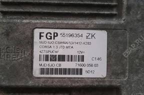 БЛОК УПРАВЛЕНИЯ OPEL CORSA   55196354 ZK