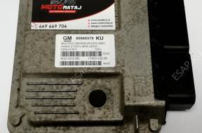 БЛОК УПРАВЛЕНИЯ OPEL CORSA 55568379KU 55568379 MJD603.SB