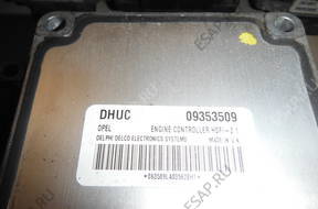 БЛОК УПРАВЛЕНИЯ   OPEL DHUC 09353509