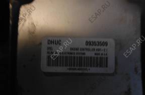 БЛОК УПРАВЛЕНИЯ   OPEL DHUC 09353509