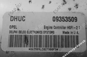 БЛОК УПРАВЛЕНИЯ   OPEL DHUC 09353509