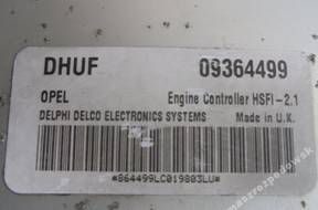 БЛОК УПРАВЛЕНИЯ   OPEL DHUF 09364499