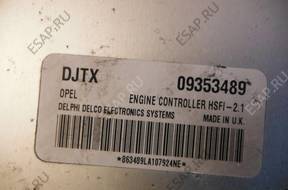 БЛОК УПРАВЛЕНИЯ   OPEL DJTX 09353489