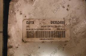 БЛОК УПРАВЛЕНИЯ   OPEL  DJTX 098353489