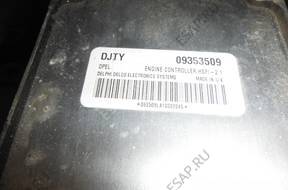 БЛОК УПРАВЛЕНИЯ   OPEL DJTY 09353509