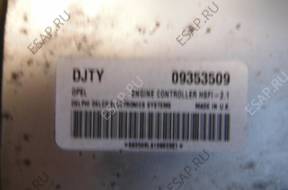 БЛОК УПРАВЛЕНИЯ   OPEL DJTY 09353509