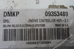 БЛОК УПРАВЛЕНИЯ   OPEL DMKP 09353489