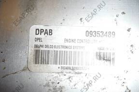 БЛОК УПРАВЛЕНИЯ   OPEL DPAB 09353489