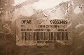 БЛОК УПРАВЛЕНИЯ   OPEL DPAB 09353489