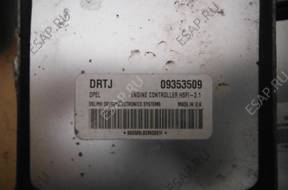 БЛОК УПРАВЛЕНИЯ   OPEL DRTJ 09353509