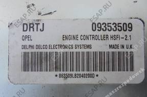 БЛОК УПРАВЛЕНИЯ   OPEL DRTJ 09353509