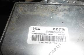 БЛОК УПРАВЛЕНИЯ   OPEL DTXW 12230740