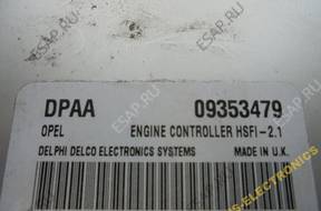 БЛОК УПРАВЛЕНИЯ OPEL   ДВИГАТЕЛЕМ Z16XE HFSI 2.1 2.5
