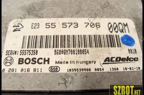 БЛОК УПРАВЛЕНИЯ OPEL ECU 1.3 CDTI 55573706 0281016811