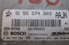 БЛОК УПРАВЛЕНИЯ OPEL INSIGNIA 0281016704 55574903 AAJN