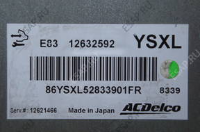 БЛОК УПРАВЛЕНИЯ OPEL INSIGNIA 1.8 БЕНЗИН 12632592 YSXL