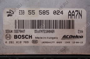 БЛОК УПРАВЛЕНИЯ OPEL INSIGNIA 2.0CDTI 0281018769 55585024