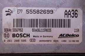 БЛОК УПРАВЛЕНИЯ OPEL INSIGNIA 2.8 V6 0261209595 55582699