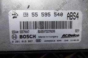 БЛОК УПРАВЛЕНИЯ OPEL INSIGNIA LIFT 2.0 CDTI ABS4 55595540