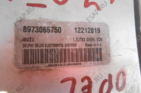 БЛОК УПРАВЛЕНИЯ OPEL ISUZU 1,7 DTI 8973065750 12212819