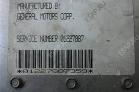 БЛОК УПРАВЛЕНИЯ OPEL KADETT 1.6 01227887 16124189 EL ANDT