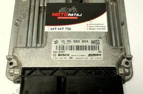 БЛОК УПРАВЛЕНИЯ OPEL MERIVA 0281018454 55583654 AA5G