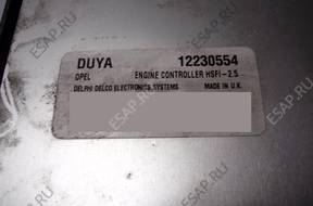 БЛОК УПРАВЛЕНИЯ OPEL MERIVA 12230554 duya БЕЗ КОДА