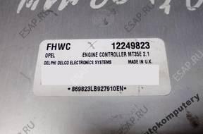 БЛОК УПРАВЛЕНИЯ OPEL MERIVA 12249823 fhwc mt35 2.1 +PIN