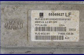 БЛОК УПРАВЛЕНИЯ   OPEL MERIVA 1.3 55568627 LF