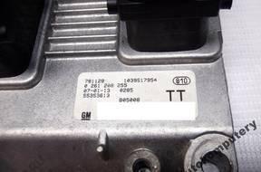 БЛОК УПРАВЛЕНИЯ OPEL MERIVA 1.4 tt 0261208255 БЕЗ КОДА