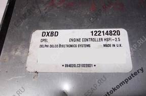 БЛОК УПРАВЛЕНИЯ OPEL MERIVA 1.6 12214820 dxbd БЕЗ КОДА