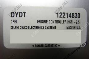 БЛОК УПРАВЛЕНИЯ OPEL MERIVA 1.6 12214830 dydt БЕЗ КОДА