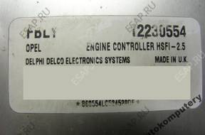 БЛОК УПРАВЛЕНИЯ OPEL MERIVA 1.6 12230554 fbly БЕЗ КОДА