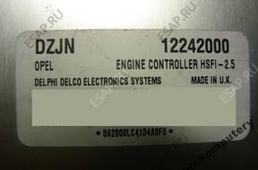 БЛОК УПРАВЛЕНИЯ OPEL MERIVA 1.6 12242000 dzjn БЕЗ КОДА