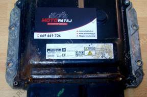 БЛОК УПРАВЛЕНИЯ OPEL MERIVA 1.7 MB2758004765 98025828 EF