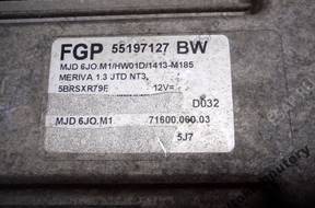 БЛОК УПРАВЛЕНИЯ OPEL MERIVA 55197127bw mjd6j0.m1 БЕЗ КОДА