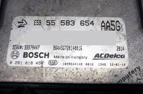 БЛОК УПРАВЛЕНИЯ OPEL MERIVA 55583654 0281018454 +PIN
